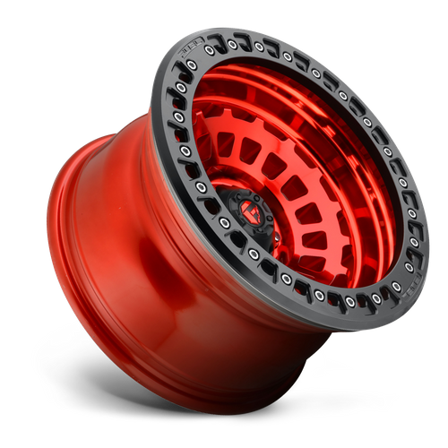 Fuel ZEPHYR BEADLOCK Candy Red wheel view 2