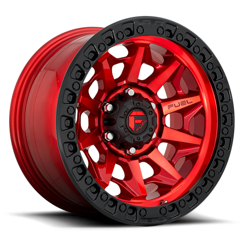 Fuel COVERT BEADLOCK Candy Red wheel