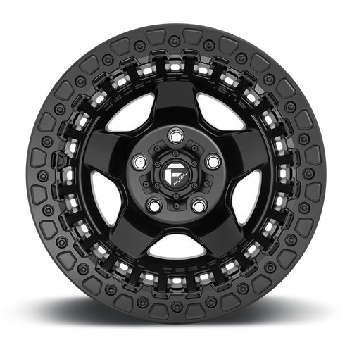 Fuel WARP BEADLOCK Matte Black wheel view 3