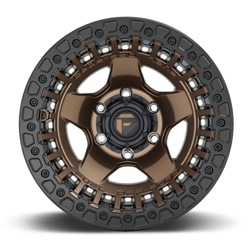 Fuel WARP BEADLOCK Matte Bronze wheel view 3