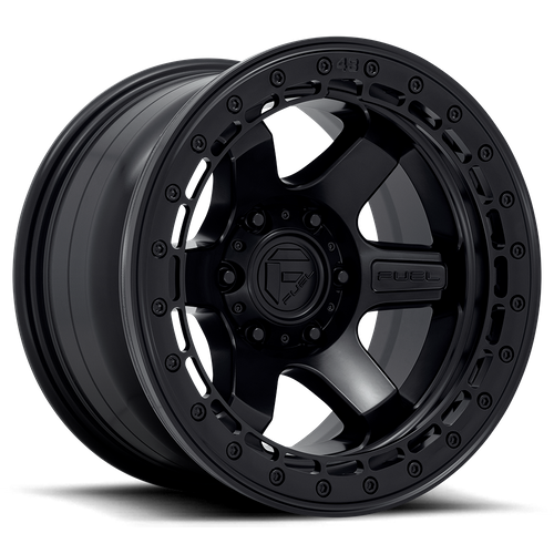 Fuel BLOCK BEADLOCK Matte Black W/ M-Black Ring wheel