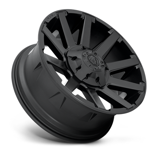 Fuel CONTRA Satin Black wheel view 2
