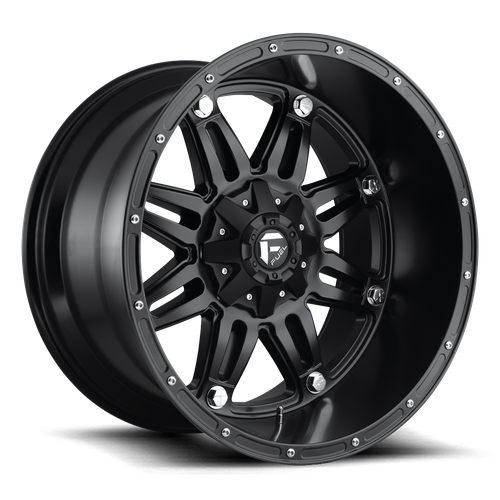 Fuel HOSTAGE Matte Black wheel