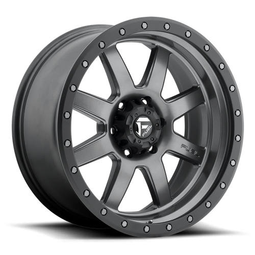 Fuel TROPHY Matte Gunmetal Black Bead Ring wheel