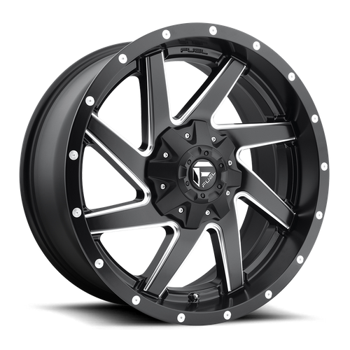 Fuel RENEGADE Matte Black Milled wheel