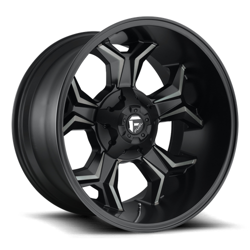 Fuel AVENGER Matte Black Double Dark Tint wheel