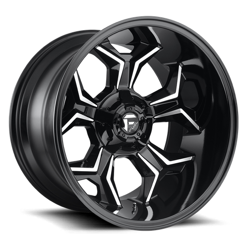 Fuel AVENGER Gloss Black Milled wheel