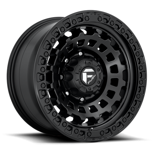 Fuel ZEPHYR Matte Black wheel view 3