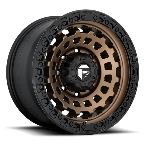 Fuel ZEPHYR Matte Bronze Black Bead Ring wheel view 3