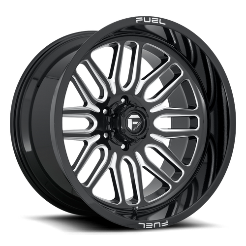 Fuel IGNITE Gloss Black Milled wheel