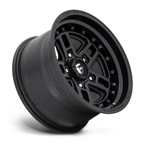 Fuel NITRO Matte Black wheel view 2