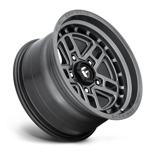 Fuel NITRO Matte Gun Metal wheel view 2