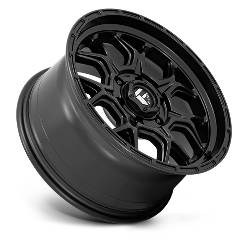 Fuel TECH Matte Black wheel view 4