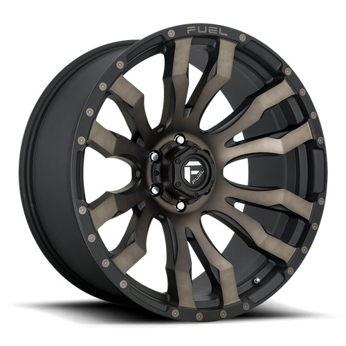 Fuel BLITZ Matte Black Double Dark Tint wheel
