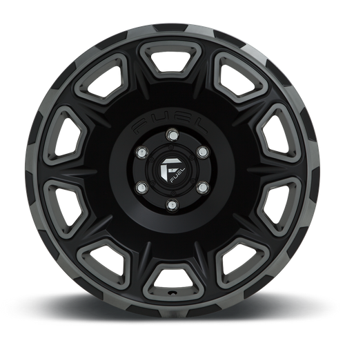 Fuel VENGEANCE Matte Black Double Dark Tint wheel view 3