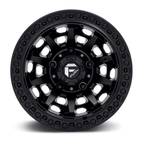 Fuel COVERT Matte Black wheel view 3
