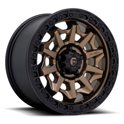 Fuel COVERT Matte Bronze Black Bead Ring wheel