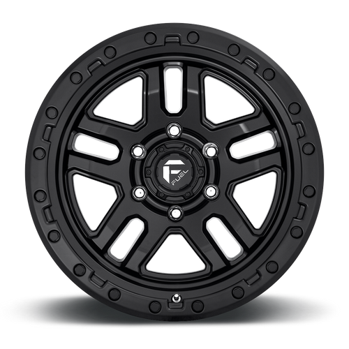Fuel AMMO Matte Black wheel view 3