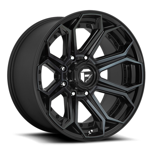 Fuel SIEGE Gloss Mach Double Dark Tint wheel