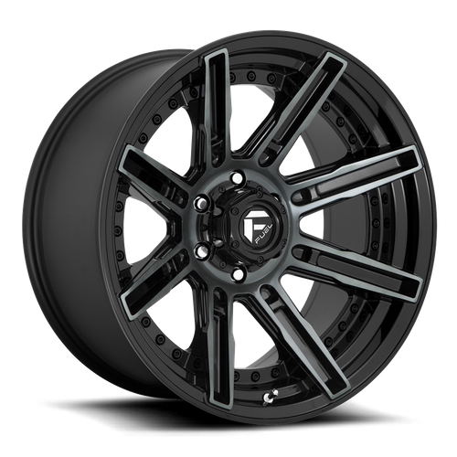 Fuel ROGUE Gloss Mach Double Dark Tint wheel