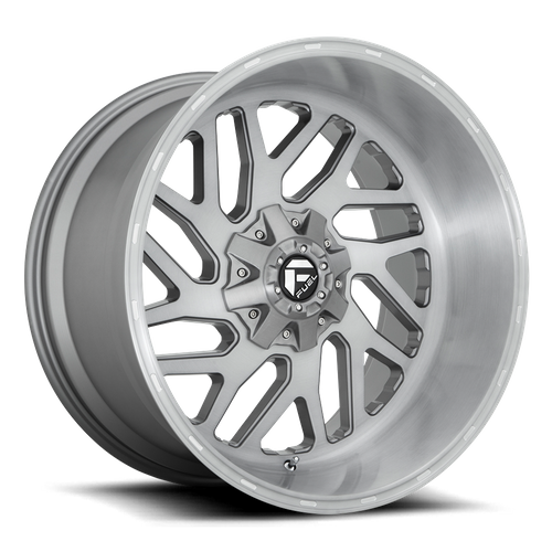 Fuel TRITON PLATINUM Brushed Gun Metal Tinted Clear wheel
