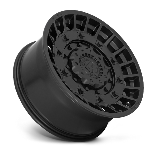 Fuel MILITIA Matte Black wheel view 2