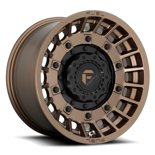 Fuel MILITIA Matte Bronze & Black wheel
