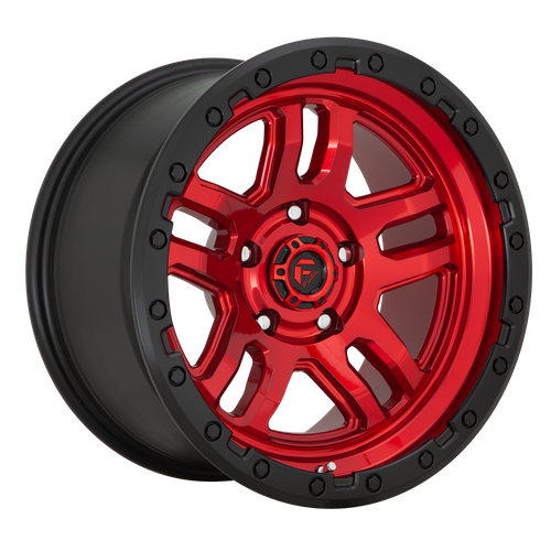 Fuel AMMO Candy Red Black Bead Ring wheel