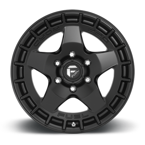 Fuel WARP Satin Black wheel view 3
