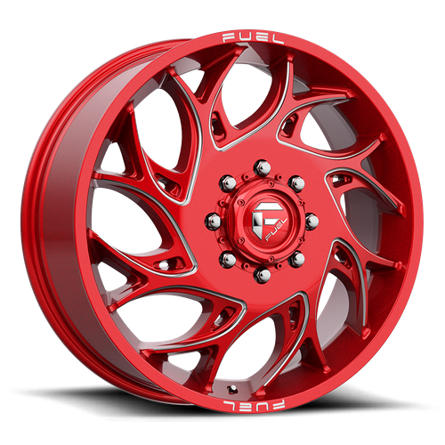 Fuel RUNNER Candy Red Milled wheel