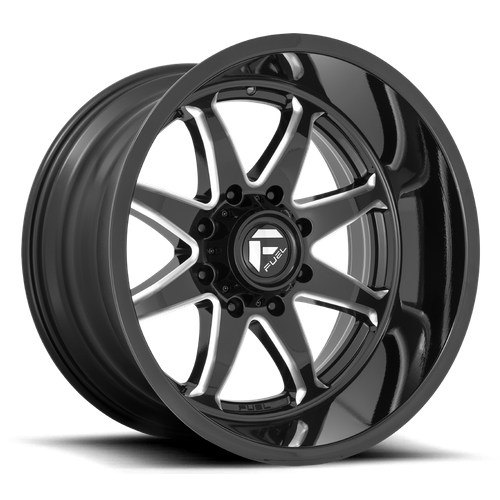 Fuel HAMMER Gloss Black Milled wheel
