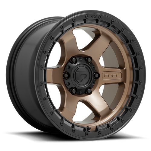 Fuel BLOCK Matte Bronze W/ Black Ring wheel