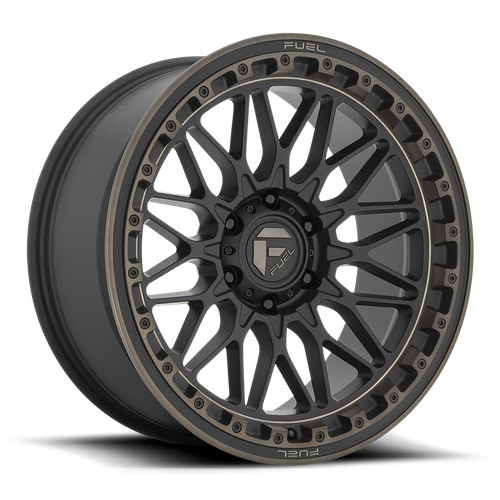 Fuel TRIGGER Matte Black Dark Tint wheel