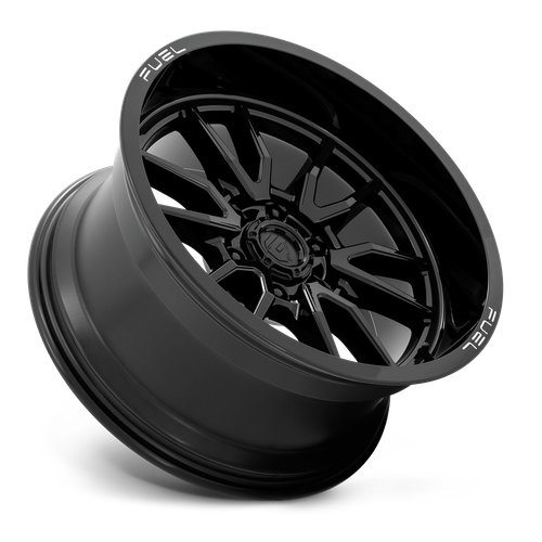 Fuel CLASH Gloss Black wheel view 2