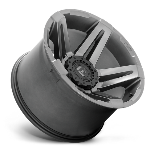 Fuel SFJ Matte Gun Metal wheel view 2