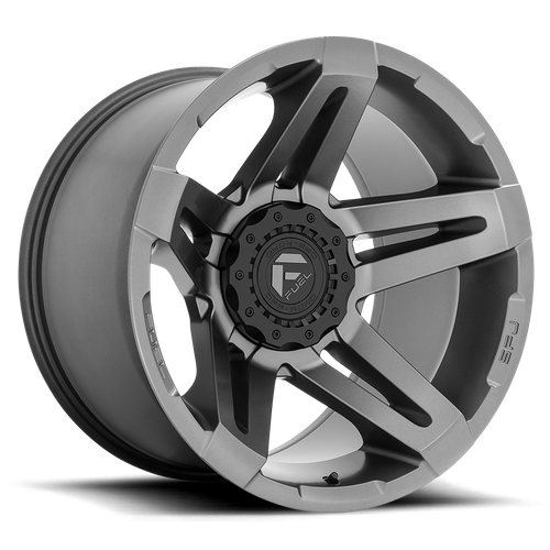 Fuel SFJ Matte Gun Metal wheel