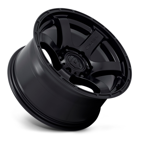 Fuel RUSH Satin Black wheel view 2