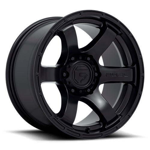 Fuel RUSH Satin Black wheel