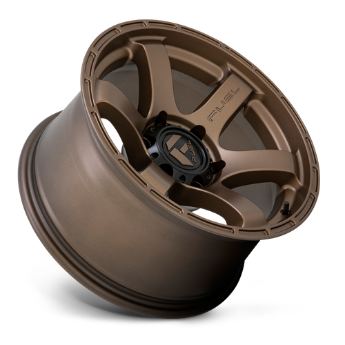 Fuel RUSH Matte Bronze wheel view 2