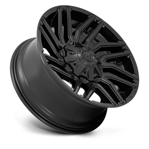 Fuel TYPHOON Matte Black wheel view 2