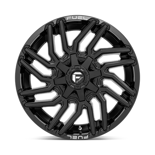 Fuel TYPHOON Gloss Black wheel view 3