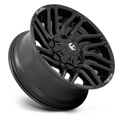 Fuel TYPHOON Gloss Black wheel view 2