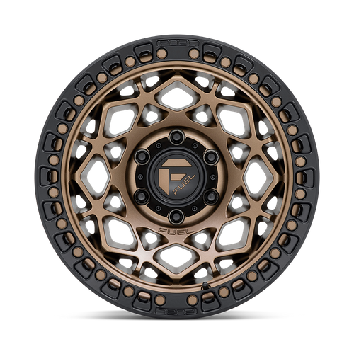 Fuel UNIT Bronze W/ Matte Black Ring wheel view 3