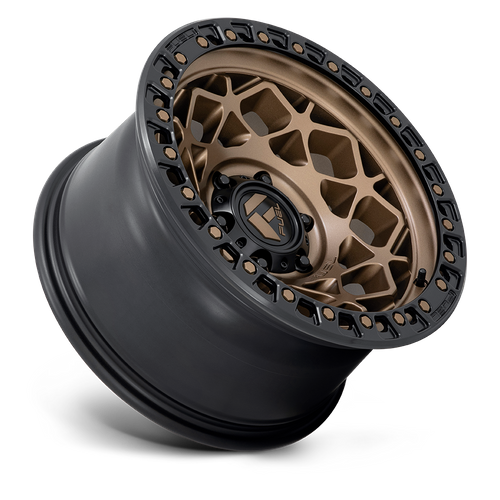 Fuel UNIT Bronze W/ Matte Black Ring wheel view 2