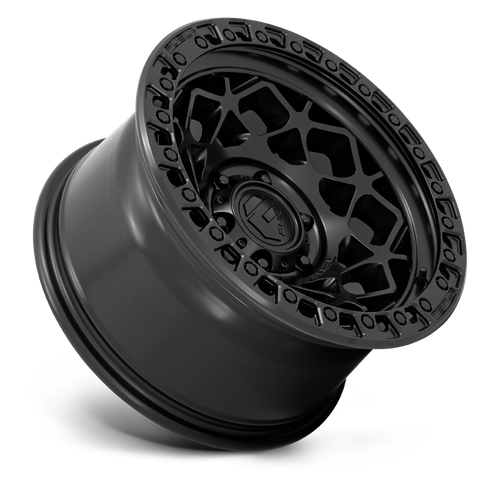 Fuel UNIT Matte Black W/ M-Black Ring wheel view 2