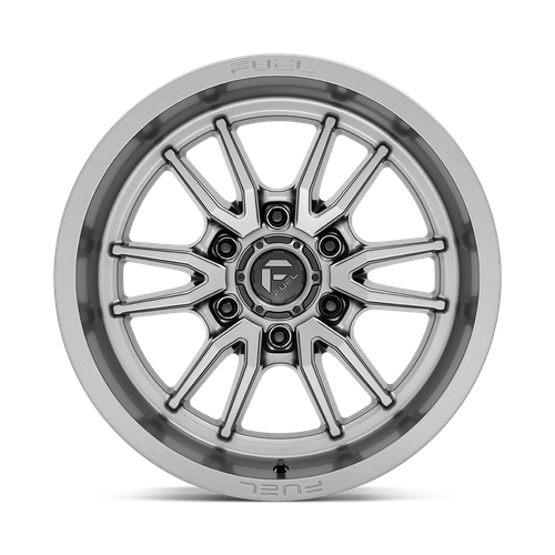 Fuel CLASH Gunmetal wheel view 3