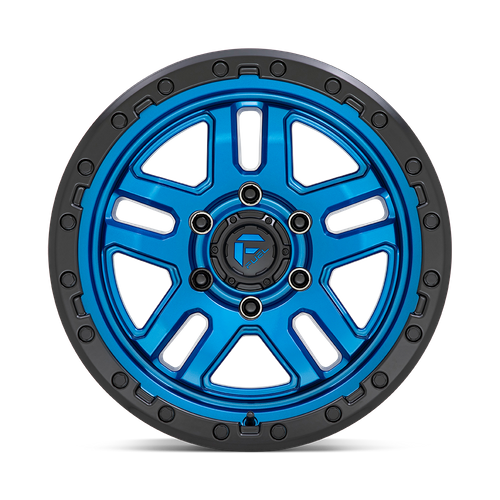 Fuel AMMO Blue W/ Black Lip wheel view 3