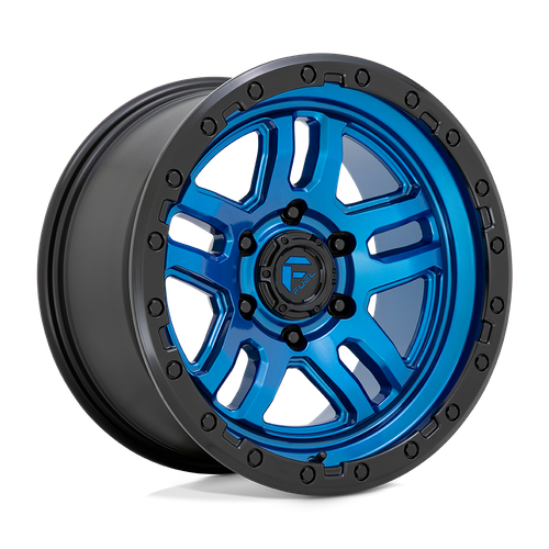Fuel AMMO Blue W/ Black Lip wheel