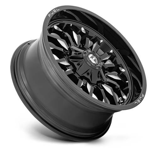 Fuel ARC Gloss Black Milled wheel view 2