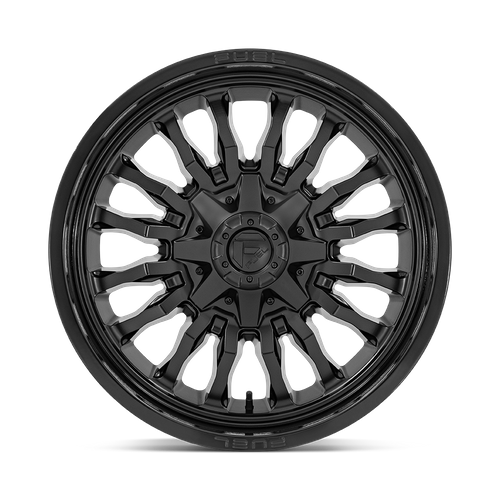 Fuel ARC Matte Black W/ Gloss Black Lip wheel view 3